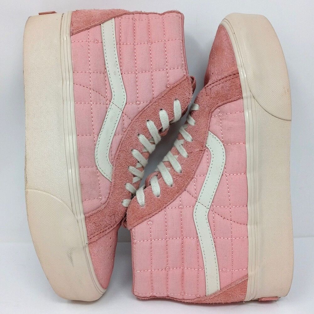 Vans x Joe Fresh Goods Sk8-Hi Platform Skate Sneakers Size Womens 10 / Mens 8.5 - Picture 5 of 9